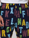 Cole Boxer Knit Typo Alphabet