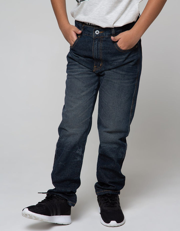 Nevada Pants Denim Zip Bio Scrap Wisker