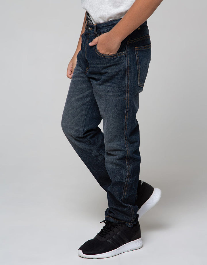 Nevada Pants Denim Zip Bio Scrap Wisker