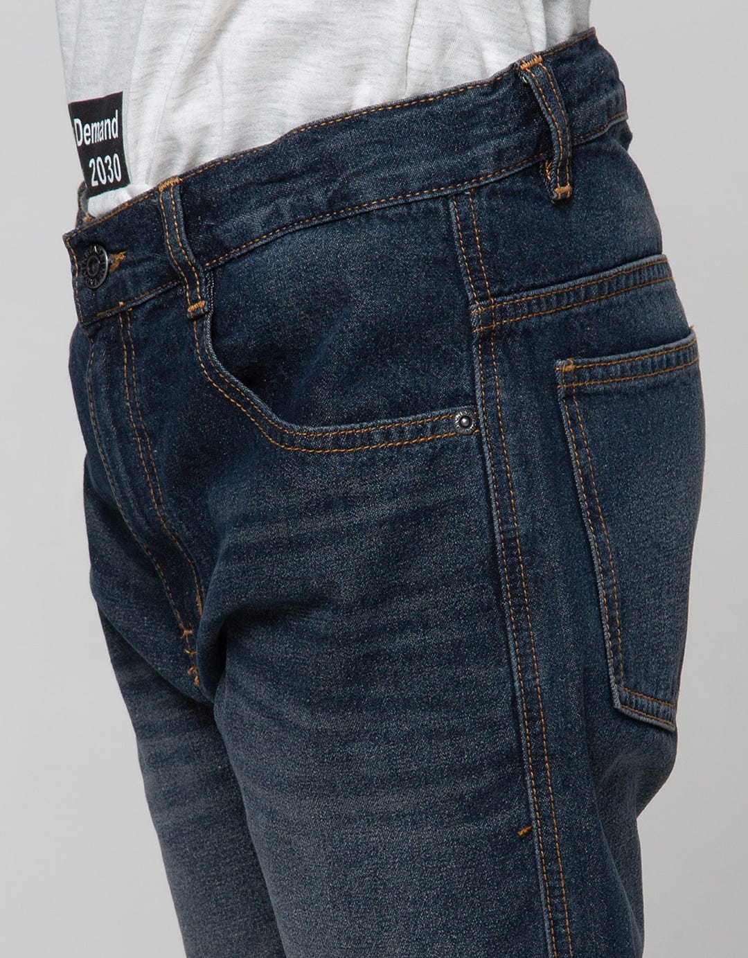 Nevada Pants Denim Zip Bio Scrap Wisker