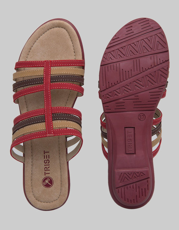 Triset Sandal Slip On Flat
