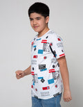 Nevada Short Sleeve Meteor Print T-Shirt
