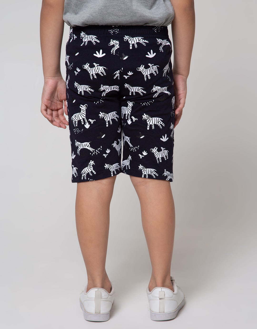 Little M Short Pants Knit Multipack 2 Pack Zebra