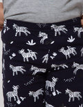 Little M Short Pants Knit Multipack 2 Pack Zebra
