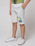 Little M Short Pants Knit Multipack 2 Pack Dino Digger