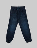 Little M Denim Long Pants Jogger Karet Dest Non St
