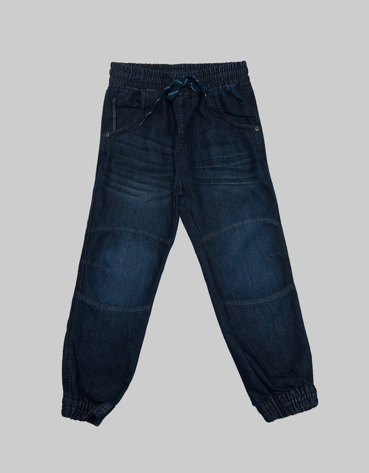 Little M Denim Long Pants Jogger Karet Dest Non St