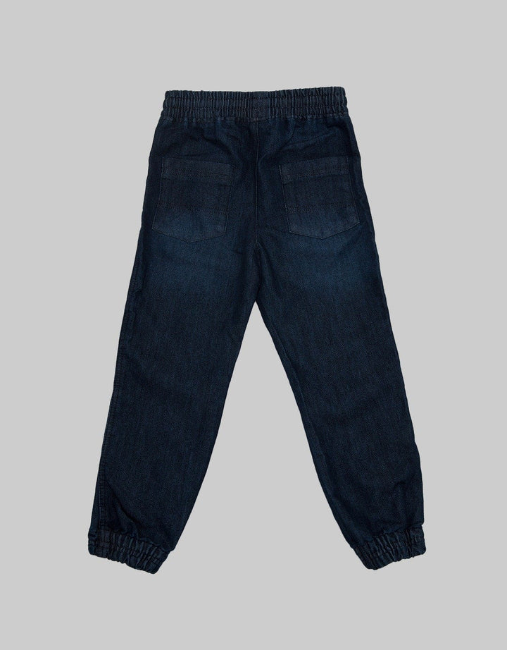 Little M Denim Long Pants Jogger Karet Dest Non St