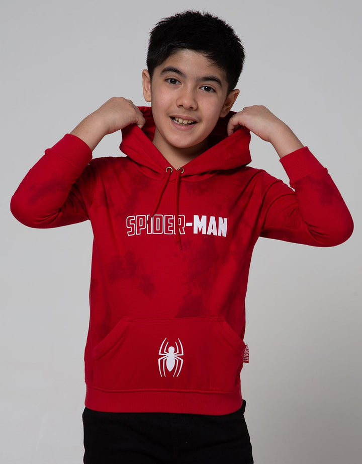 Marvel Spiderman Sweater Hood