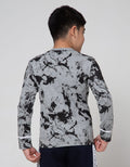 Marvel Avenger Print Tiedye Logo Long Sleeve T-Shirt