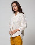 LS SHIRT V BUTTON AT