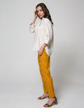 LS SHIRT V BUTTON AT
