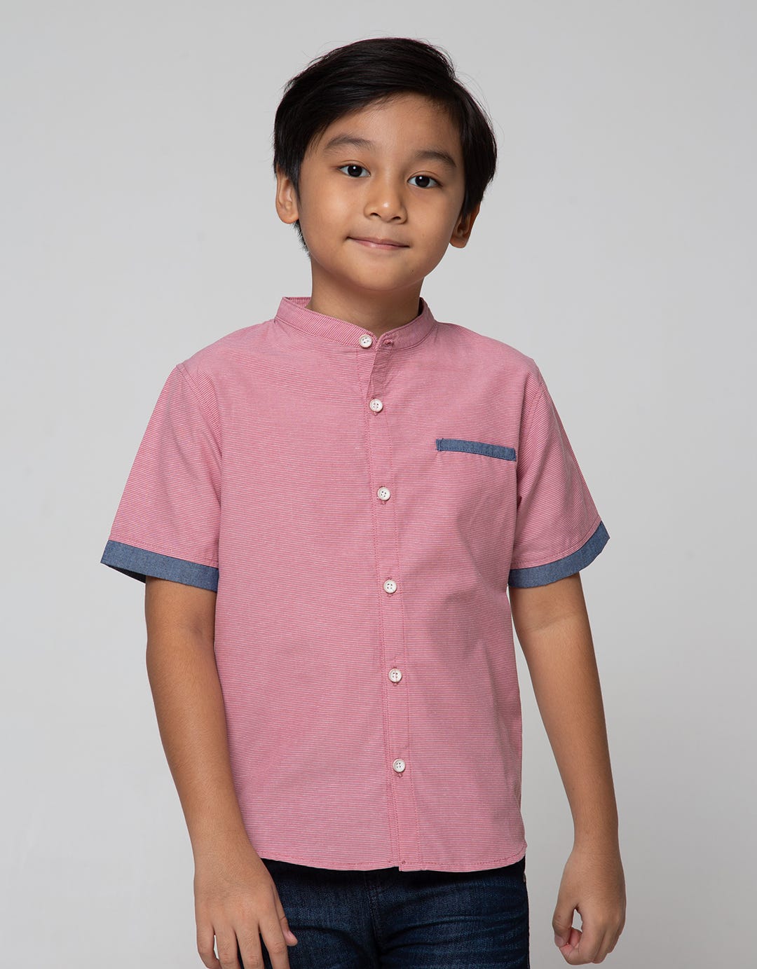 Little M Koko Casual Stripe Texture Hi