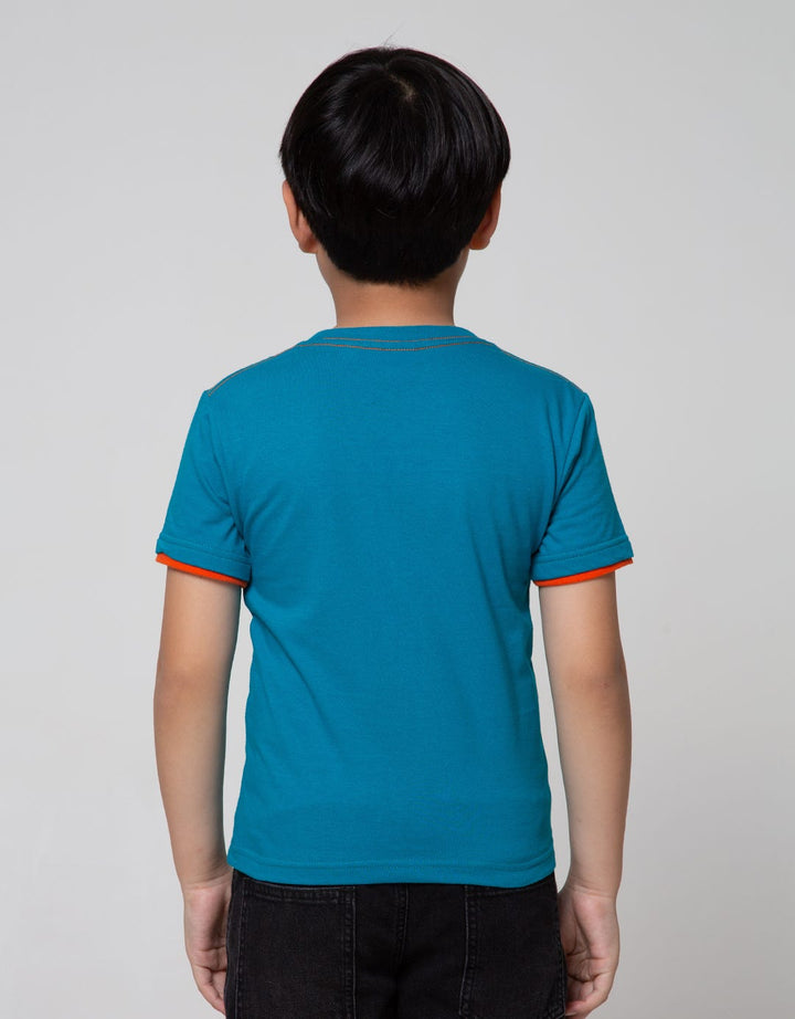 Little M Short Sleeve T-Shirt Aplikasi Lion