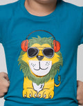 Little M Short Sleeve T-Shirt Aplikasi Lion