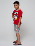 Little M Top Bottom Set Reg Animal