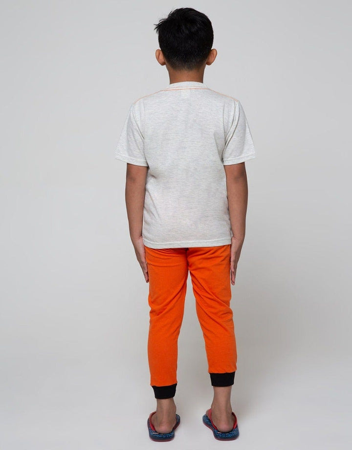Little M Top Bottom Jogger Tiger T-Shirt Set