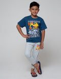 Little M Top Bottom Set T-Shirt Jogger Dino