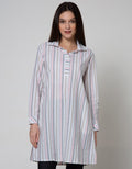 Details Short Sleeve Maxi Dress Corn Tx Dobby