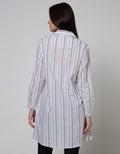 Details Short Sleeve Maxi Dress Corn Tx Dobby