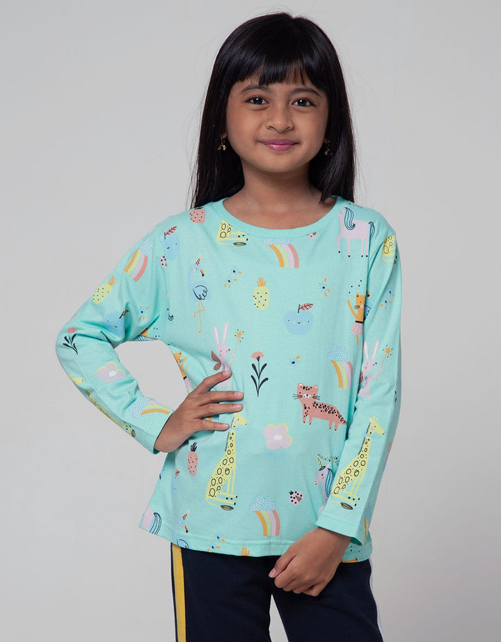 Little M Long Sleeve T-Shirt Animals