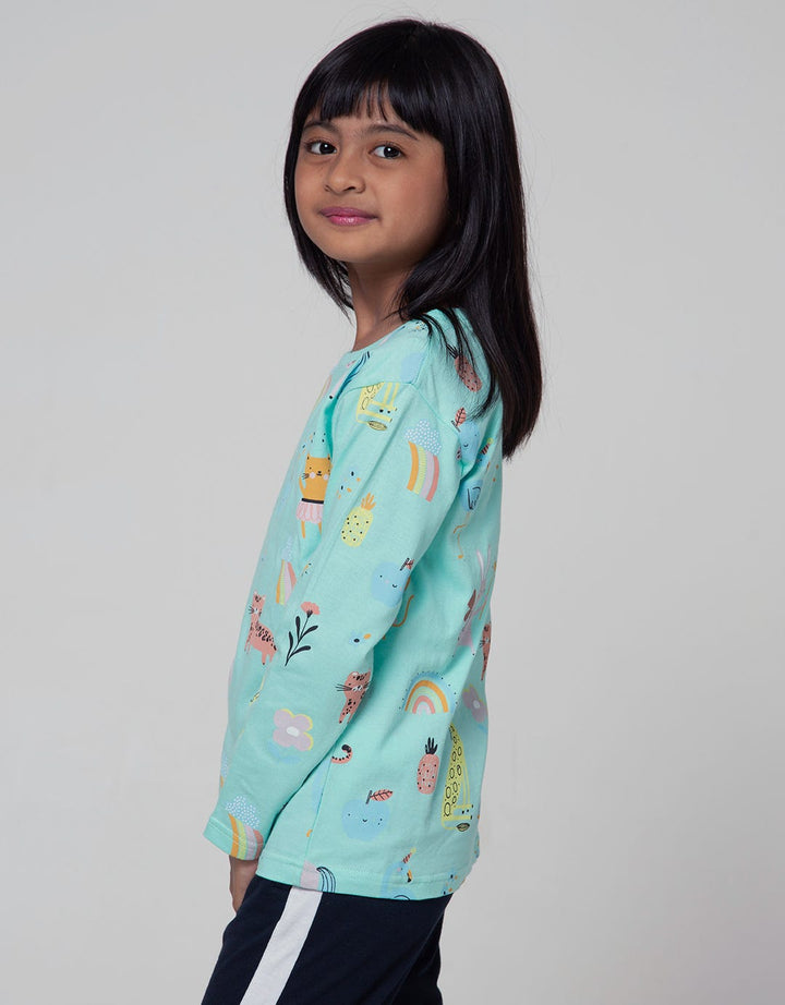 Little M Long Sleeve T-Shirt Animals