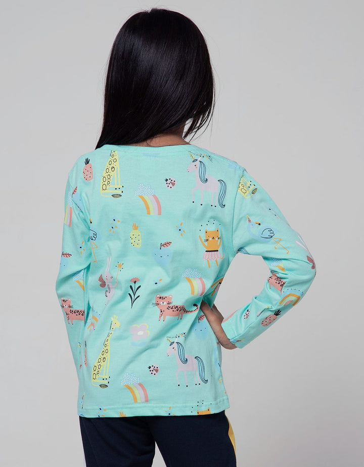 Little M Long Sleeve T-Shirt Animals