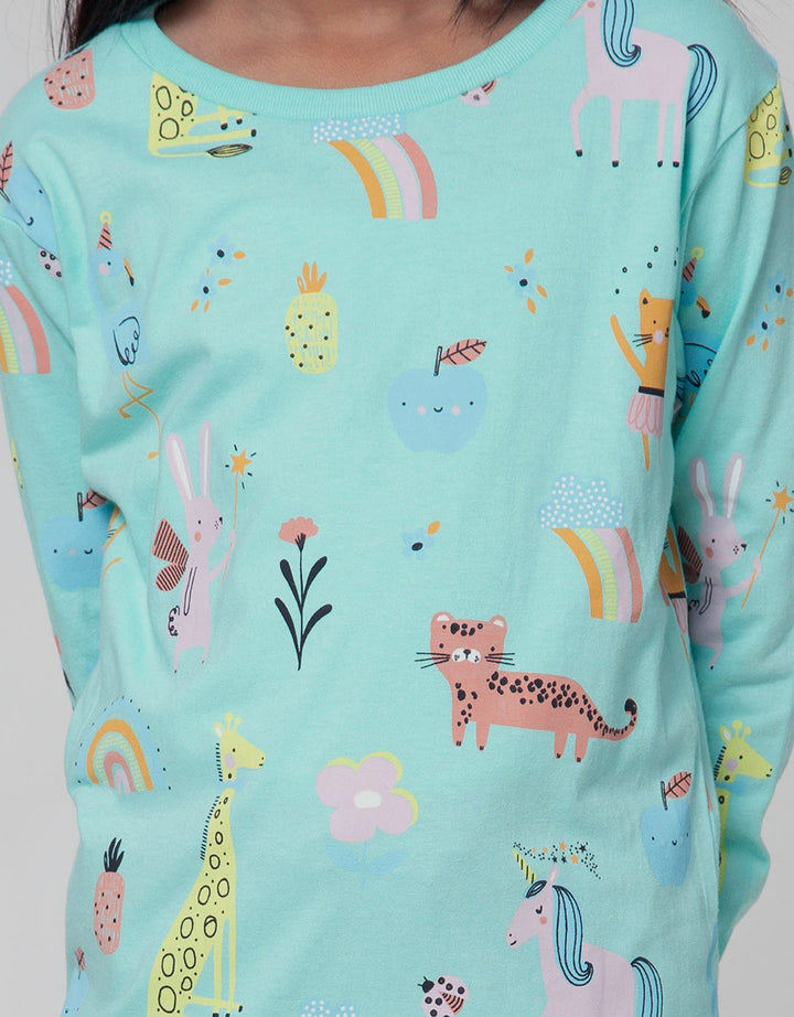 Little M Long Sleeve T-Shirt Animals