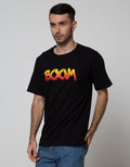 T Zone Short Sleeve T-Shirt Print Theme Dazzling Graffiti - Boom