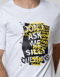 T Zone Short Sleeve T-Shirt Print Theme Dazzling Graffiti Dont Ask