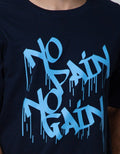 T Zone Short Sleeve T-Shirt Print Theme Dazzling Graffiti - No Pain