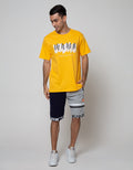 T Zone Short Sleeve T-Shirt Big Size Print Theme Music Piano