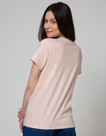 Details Short Sleeve T-Shirt Flower Graden With Wording Watch Me Grow