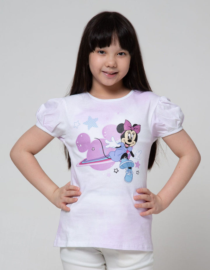 Disney Tie Dye Minnie Skate Short Sleeve T-Shirt