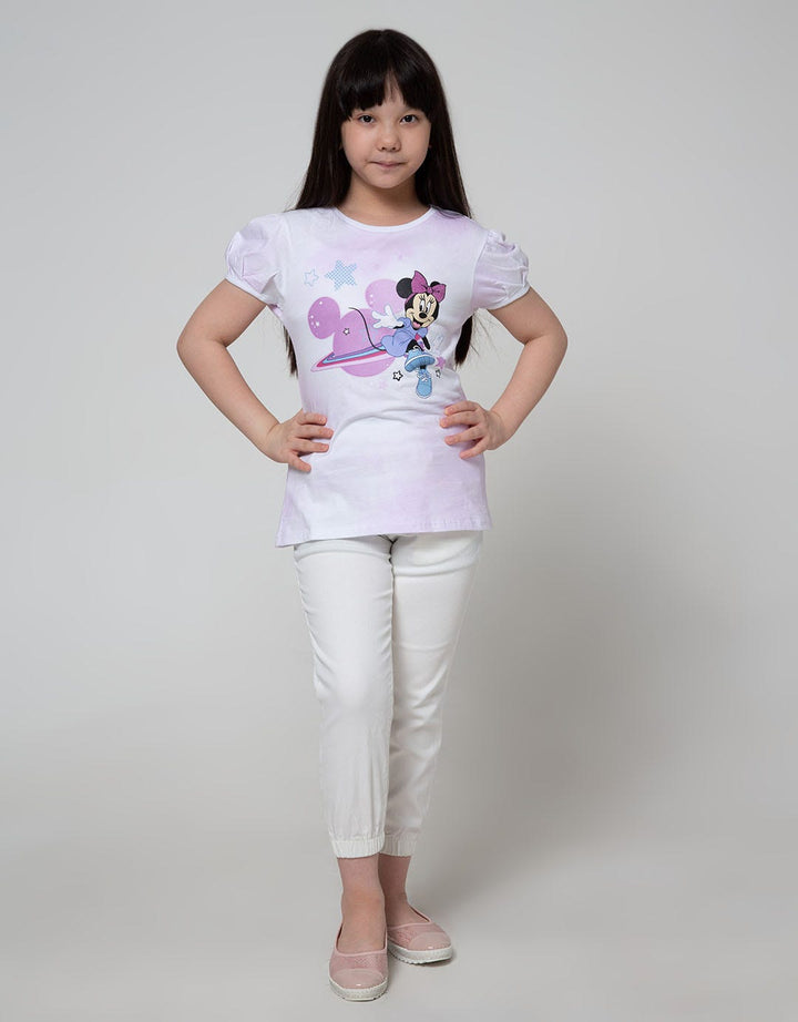 Disney Tie Dye Minnie Skate Short Sleeve T-Shirt