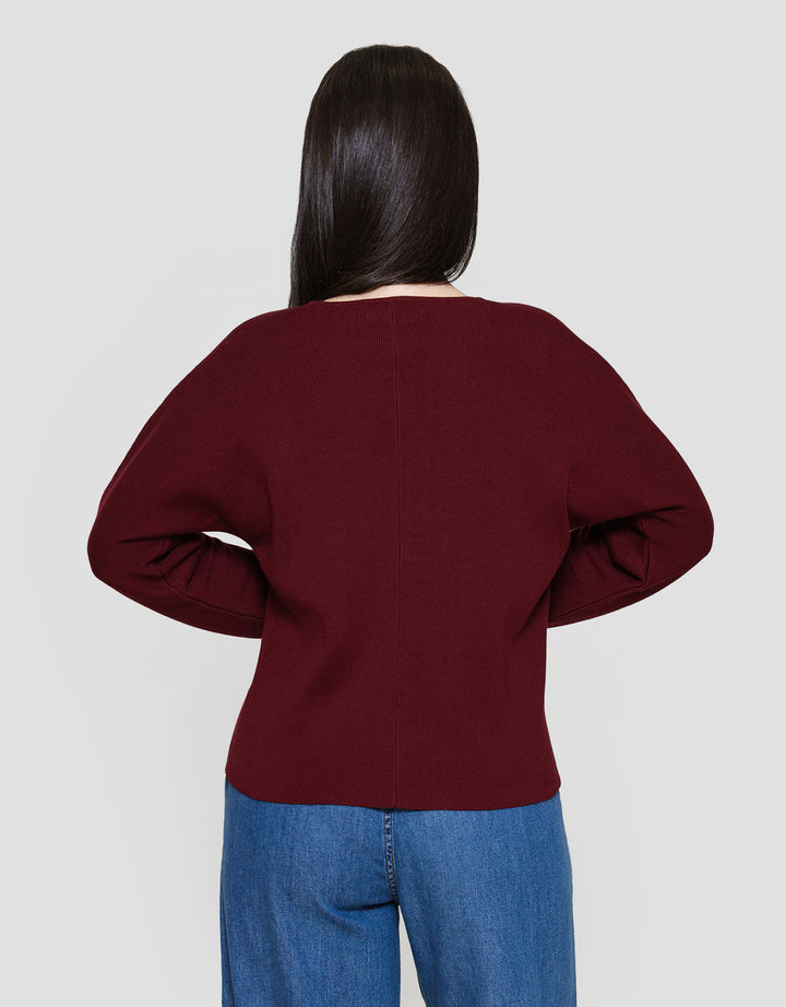 St. Yves Overlapped With Statement Button Jaket Wanita