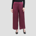 St. Yves Flowy Lightweight Sateen Straight Trouser Celana Wanita