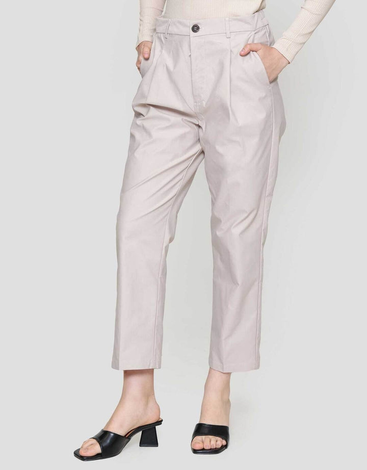 St. Yves Tappered Sateen Stretch Trouser Celana Wanita
