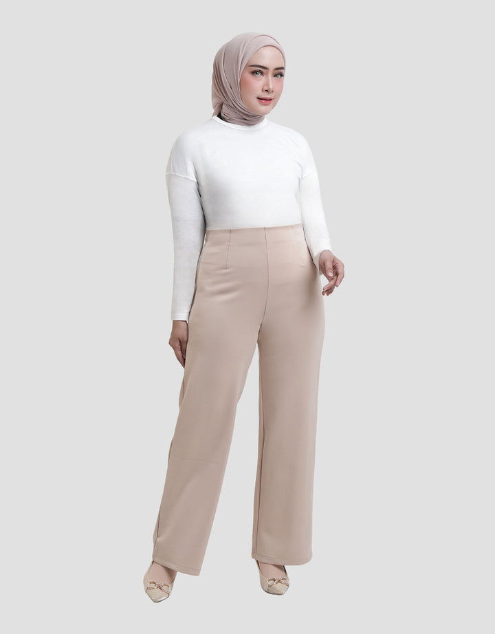 Annisa Wide Leg Danbol Trouser Celana Panjang Wanita