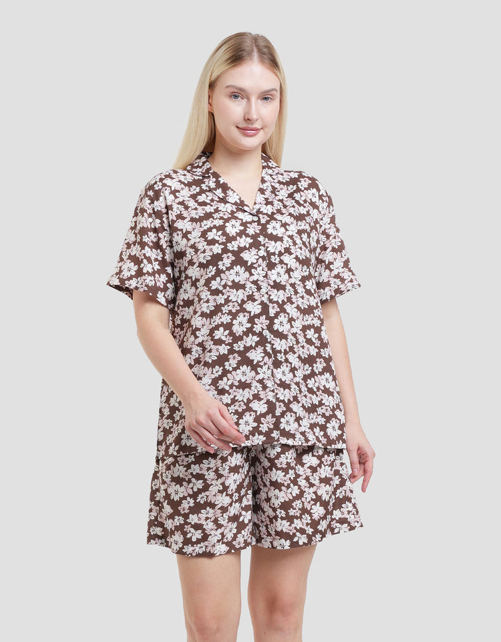 St. Yves Flower Setelan Piyama Wanita