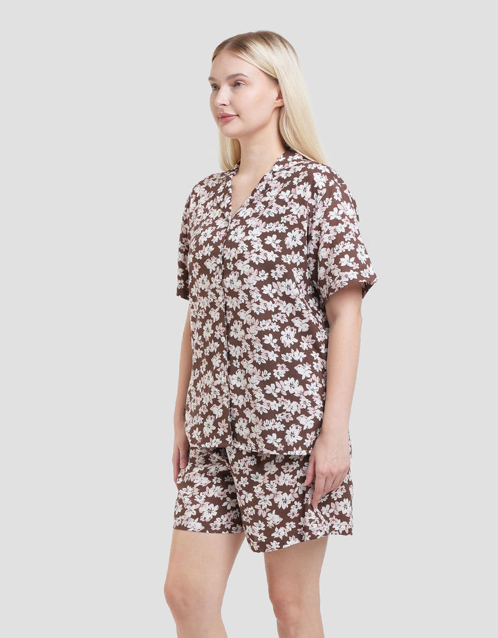 St. Yves Flower Setelan Piyama Wanita