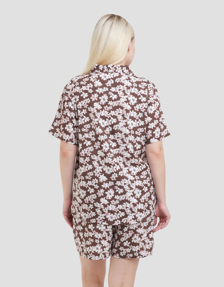 St. Yves Flower Setelan Piyama Wanita