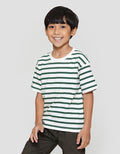 Little M Salur Ov Print Kaos Anak Laki-laki