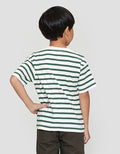 Little M Salur Ov Print Kaos Anak Laki-laki