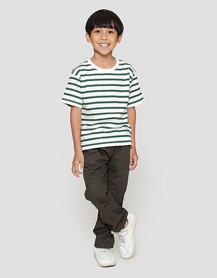 Little M Salur Ov Print Kaos Anak Laki-laki