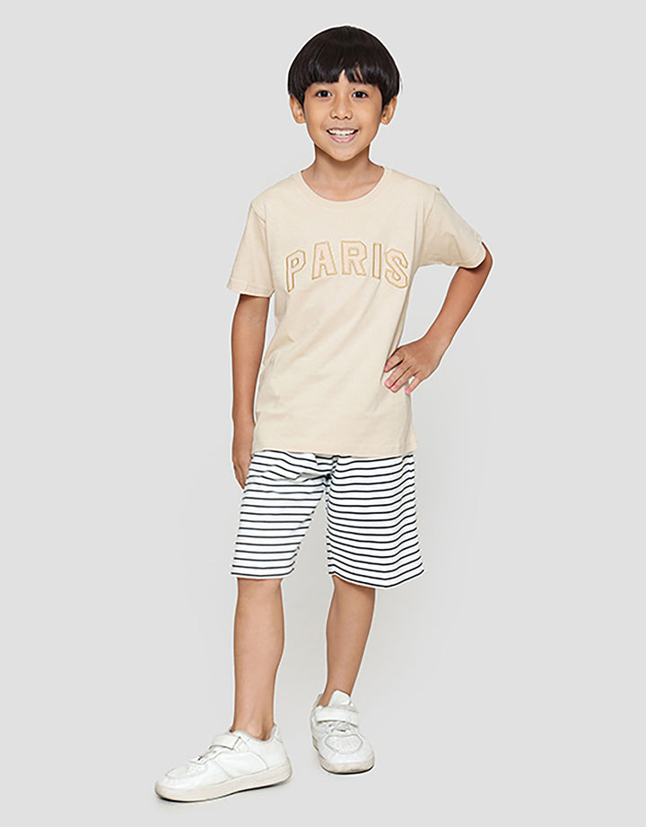 Little M Paris Kaos Anak Laki-laki