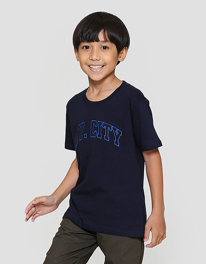 Little M N Y City Kaos Anak Laki-laki