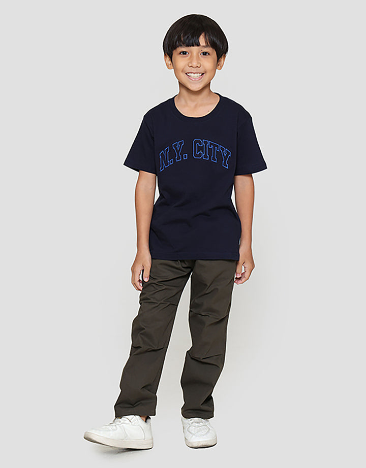 Little M N Y City Kaos Anak Laki-laki