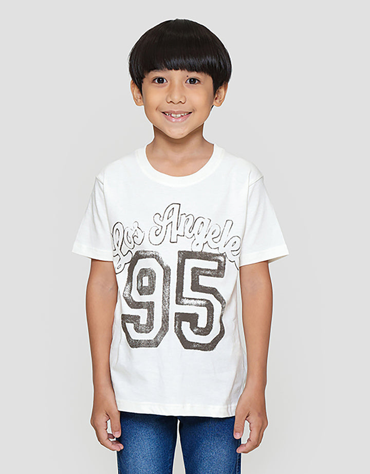 Little M Sablon Los Angeles Kaos Anak Laki-laki