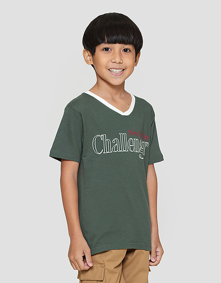 Little M Sbln Challenger Nyc Kaos Anak Laki-laki
